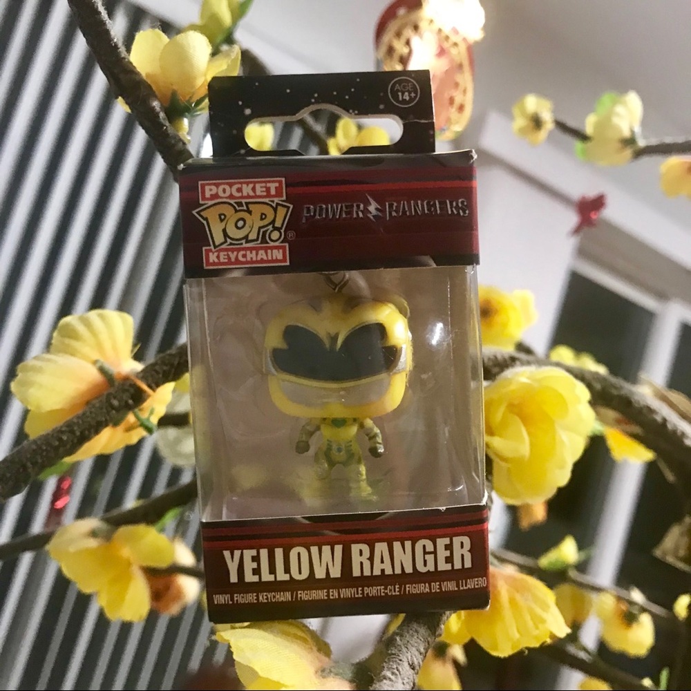 POP! Pocket Keychain Yellow Ranger (Power Rangers)